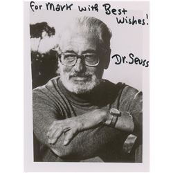 Dr. Seuss Signed Photograph