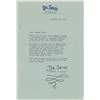 Image 1 : Dr. Seuss Typed Letter Signed