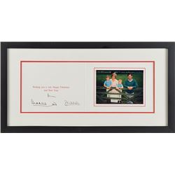 Princess Diana and Prince Charles Signed Card