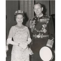 Queen Elizabeth II and Prince Philip Original Photograph