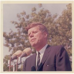 John F. Kennedy Original Vintage Photograph by Cecil Stoughton