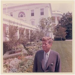 John F. Kennedy Original Vintage Photograph by Cecil Stoughton