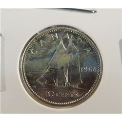 1964 Canadian Silver Dime