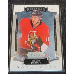 2015-16 Artifacts #165 Shane Prince RC 612/999