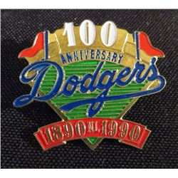 1890-1990 Dodgers 100 Year Anniversary Pin