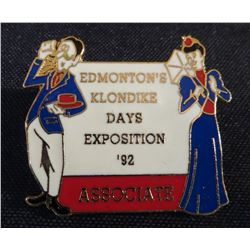 Edmonton Klondike Days Exposition 92 Associate Pin