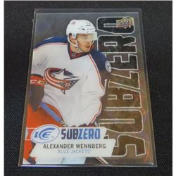 16-17 Upper Deck Ice Sub Zero Alexander Wennberg