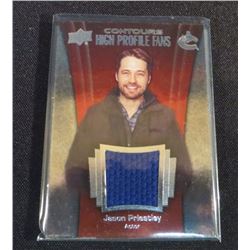15-16 UD Contours Fans Jersey Jason Priestley