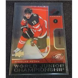 15-16 UD Ice World Juniors Nicolas Petan 604/1299