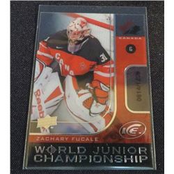 15-16 UD Ice World Juniors Zachary Fucale 614/1299