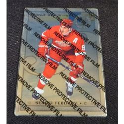 1996-97 Leaf Preferred Steel #1 Sergei Fedorov
