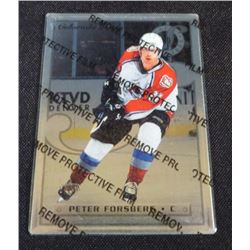 1996-97 Leaf Preferred Steel #60 Peter Forsberg