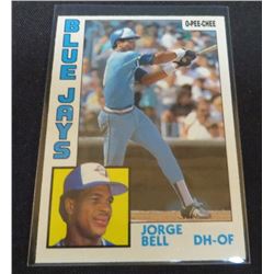 1984 O-Pee-Chee #278 Jorge Bell