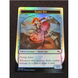 Magic The Gathering Faerie Spy Foil Token