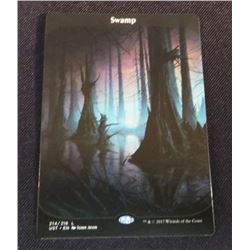 MTG Unstable Full Art Swamp