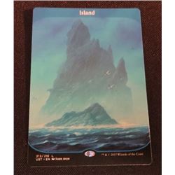 MTG Unstable Full Art Island