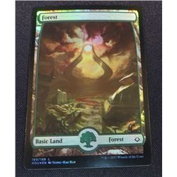 Magic The Gathering Basic Foil Forest Land