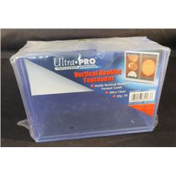 Ultra Pro Vertical Booklet Toploaders Pack Of 10