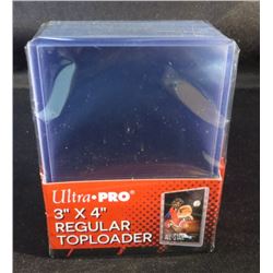 Ultra Pro 3"x4" Regular Top Loaders 25 Pack