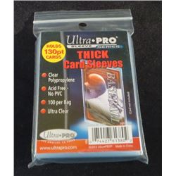 Ultra Pro 130pt Thick Card Sleeves Pack Of 100