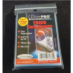 Ultra Pro 130pt Thick Card Sleeves Pack Of 100