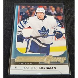 17-18 Upper Deck #229 Andreas Borgman YG RC