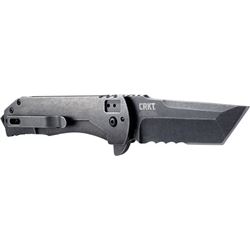 RUGER 2-STAGE COMPACT 3.58" TANTO W/VEFF SERRATIONS BLK!