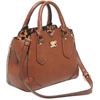 Image 1 : BULLDOG CONCEALED CARRY PURSE SATCHEL CHESTNUT W/ LEOPARD TM