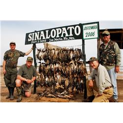 3-Day/2-Night Mexico Hunt for 1 at Sinalo Pato Duck & Dove Club