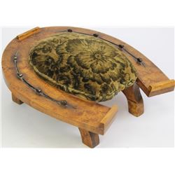 Victorian cattle baron period footstool