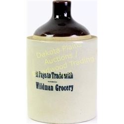 Original advetising whiskey jug