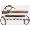 Image 1 : Collection of 3 early lawmans items