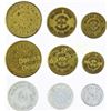 Image 1 : Collection of 9 Silver Star Bar tokens,
