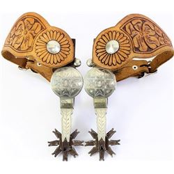 Large Lytle and Mower spurs, single mounted