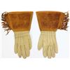 Image 1 : C. 1920's-1930's kid leather gauntlets
