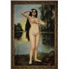 Image 1 : Large pastel nude on canvas