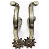 Image 1 : Colorado prison double mounted inlaid spurs