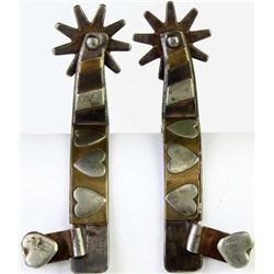 Kelly Bros stamped spurs