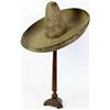 Image 1 : C. 1890's Mexican felt sombrero 10" crown