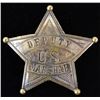 Image 1 : Deputy US Marshal badge 5 point star