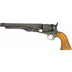 Engraved Colt 1860 44cal SN118297 revolver