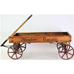 Heider Coaster wood childs wagon