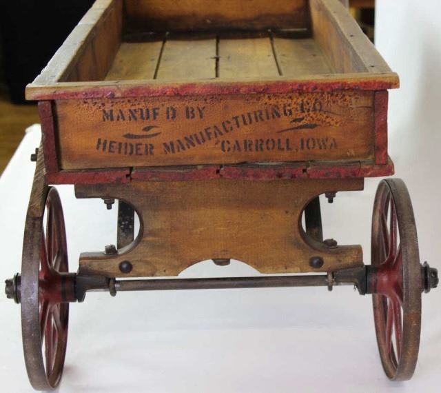 childs wooden wagon