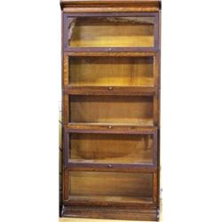 Antique stacking barristers bookcase