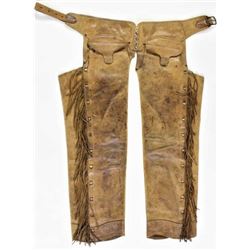 Early unmarked cowboy shotgun chaps