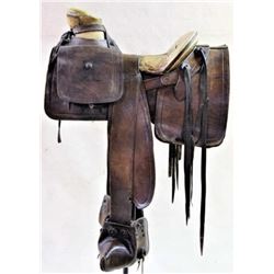 Early Mexican saddle