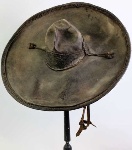 Early Mexican felt sombrero