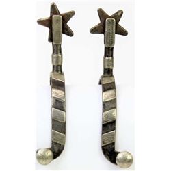 McChesney No.1 stamped spurs