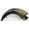 Image 2 : 19th c. carved powder horn