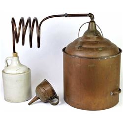 Original Black Hills area copper still